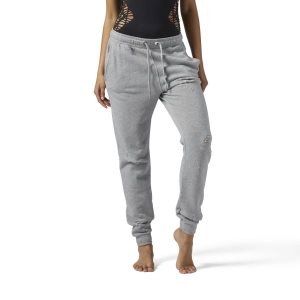 Reebok Distressed Jogger Hosen Damen - Grau - DE 673-RWN